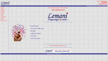 Lemani Nagelstudio Mobil: 0173/6940055