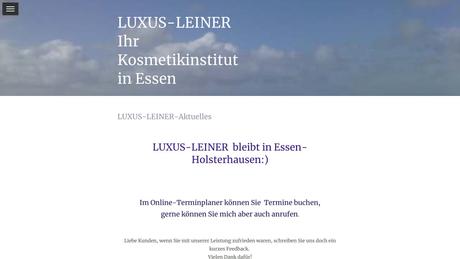 Luxus-Leiner Kosmetikinstitut