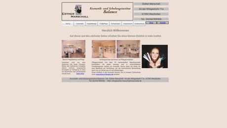 Marschall, Esther Kosmetikinstitut Balance, Kosmetik Nageldesign, Permanent Make