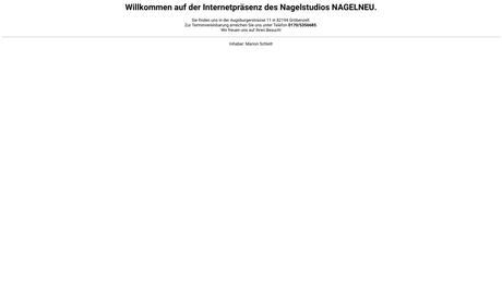 Nagelneu Marion Schlett