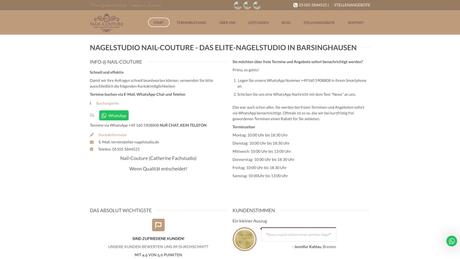 Nail-Couture Catherine Fachstudio Bianca Kleine