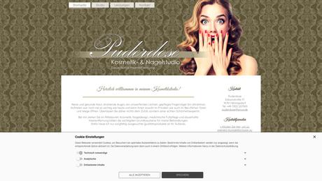 Puderdose Kosmetikstudio