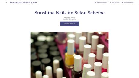 Sunshine Nails Im Salon Serno