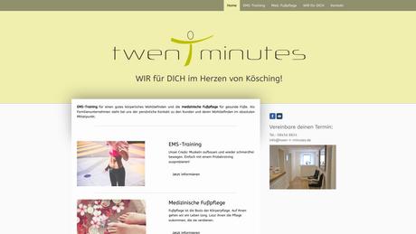 twen-t-minutes, Kosmetikstudio