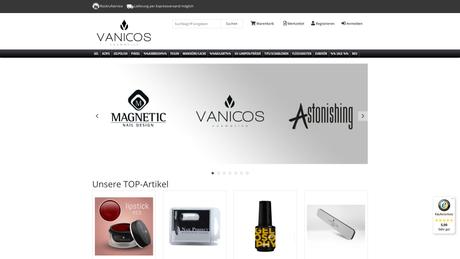Vanicos Cosmetics Handel für Nagelstudiobedarf