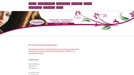Vitality Hair & Beauty Nazli Cetintas