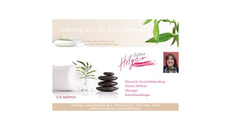Wilma Hilger Kosmetikinstitut Rainer Kerp